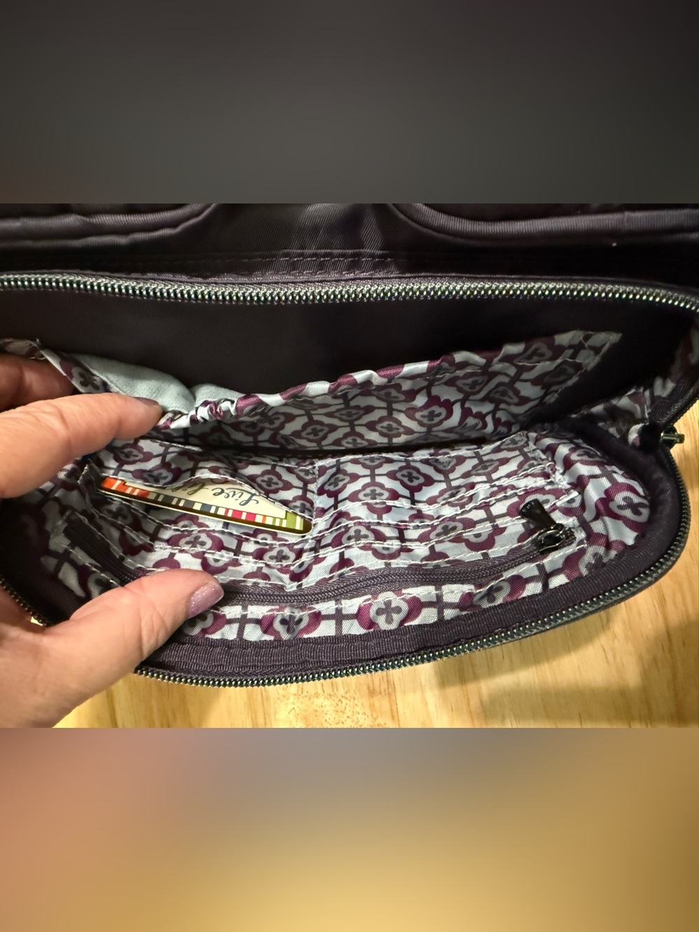 Lug Mini Puddle Jumper Backpack in Plum NWT - Picture 2 of 8